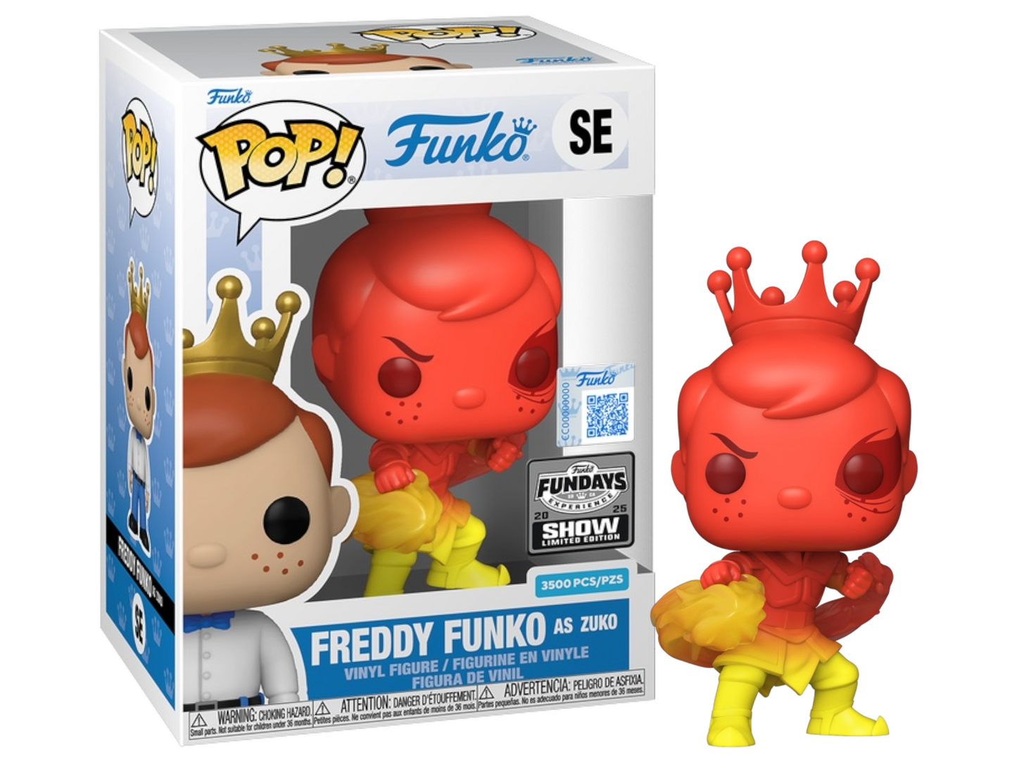 Funko Pop! Animation: Freddy Funko As Zuko #SE Freddy Fundays 3500pcs