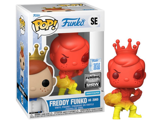 Funko Pop! Animation: Freddy Funko As Zuko #SE Freddy Fundays 3500pcs