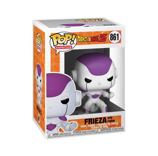 Funko POP Frieza 4th Form #861 Vinyl Figure Dragon Ball Z New