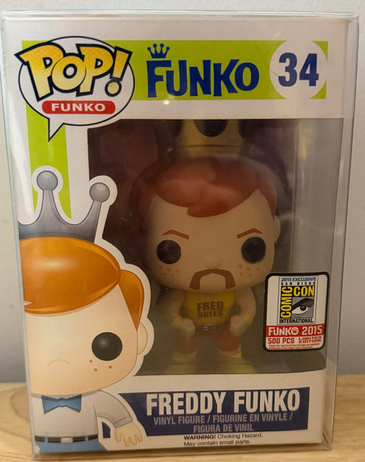 Funko Pop! - Freddy Funko - Hulk Hogan #34 San Diego Comic Con 2015 Exclusive