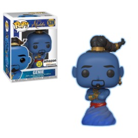 Funko Pop! Disney: Aladdin - Genie (Glow In The Dark) #539 (Amazon Exclusive).