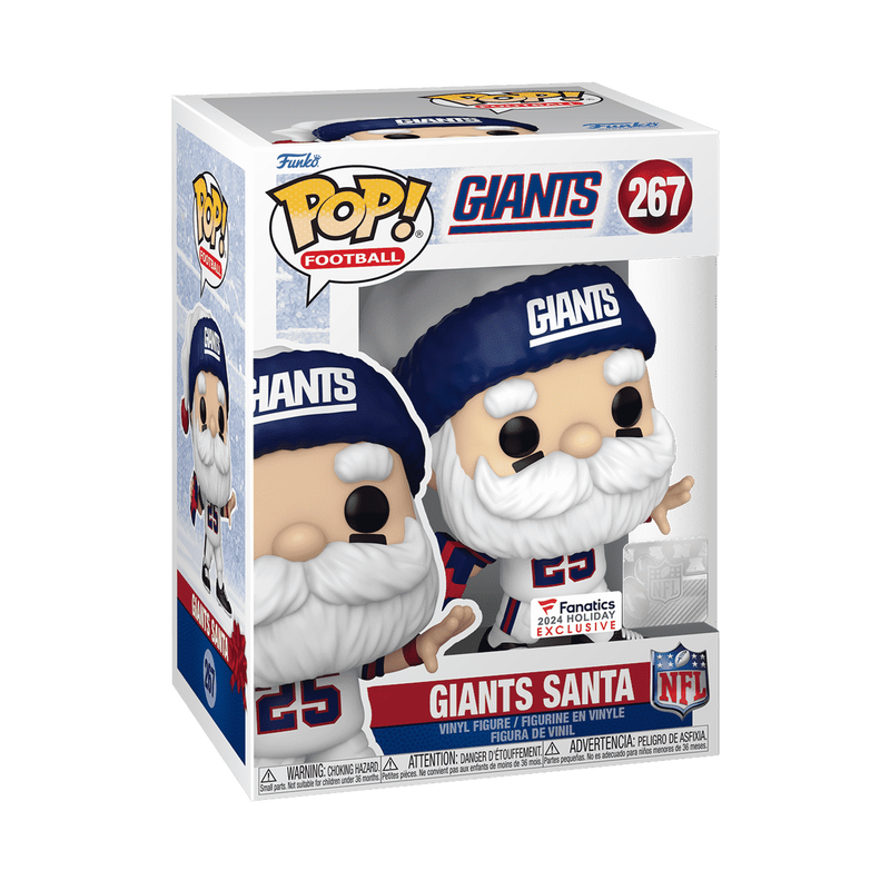 Funko Pop! Vonyl: NFL New York Giants - Santa #267 Fanatics Exclusive