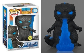 Funko POP! Godzilla vs Kong Heat Ray Godzilla GITD FYE Exclusive #1018