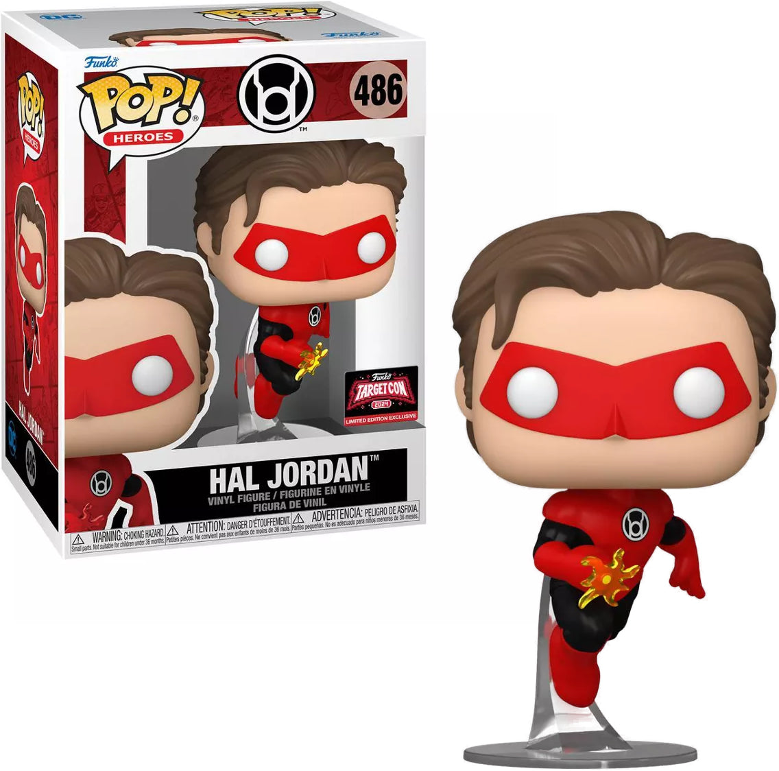Funko Pop! Heroes Green Lantern - Hal Jordan #486 - Targetcon 2024