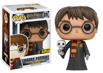 Funko Pop! Movies Harry Potter in Robe with Hedwig Hot Topic Exclusive 31
