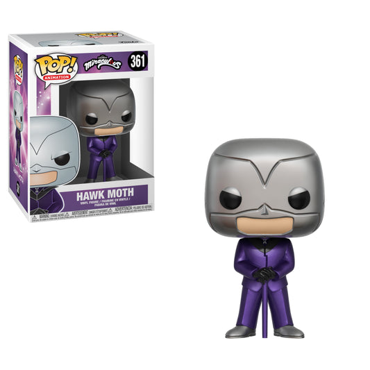 NEW Funko Pop! Animation: Miraculous - Hawk Moth #361