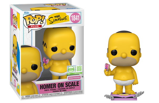 Funko Pop! Plus The Simpsons Homer on Scale #1841 LE Ultra 5000 Pcs