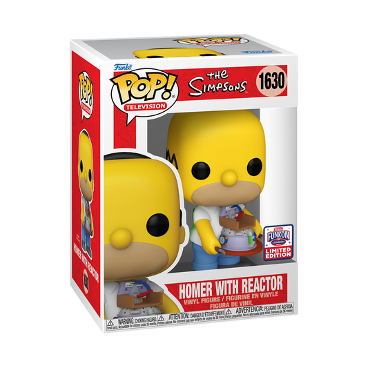 Funko Pop Television The Simpsons: Homer with Reactor Funkon London #1630