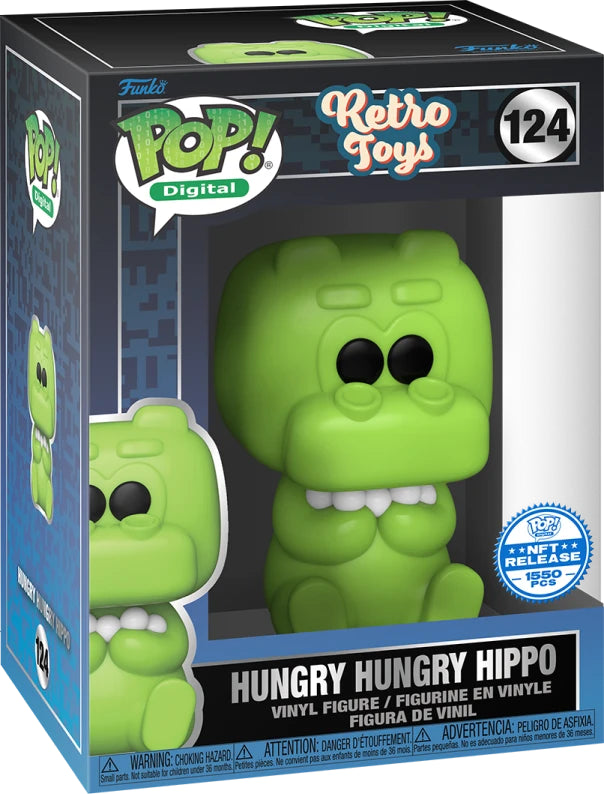 Funko POP Digital: Retro Toys - Hungry Hippo #124 LE 1550