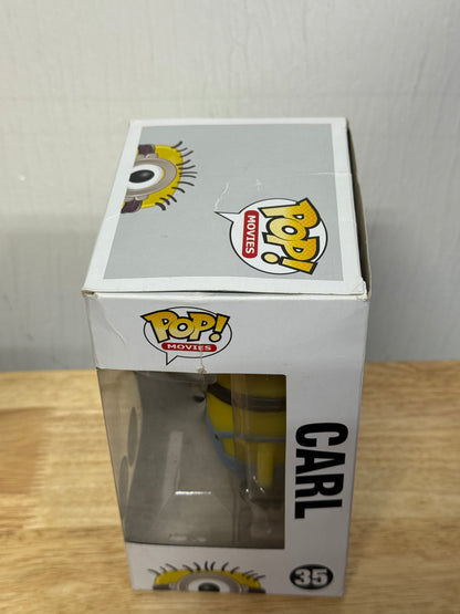 Funko Pop! Despicable Me 2 POP! Movies Carl Exclusive Vinyl Figure #35 [Glow in the Dark] Damaged