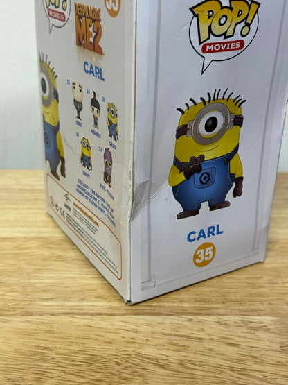 Funko Pop! Despicable Me 2 POP! Movies Carl Exclusive Vinyl Figure #35 [Glow in the Dark] Damaged