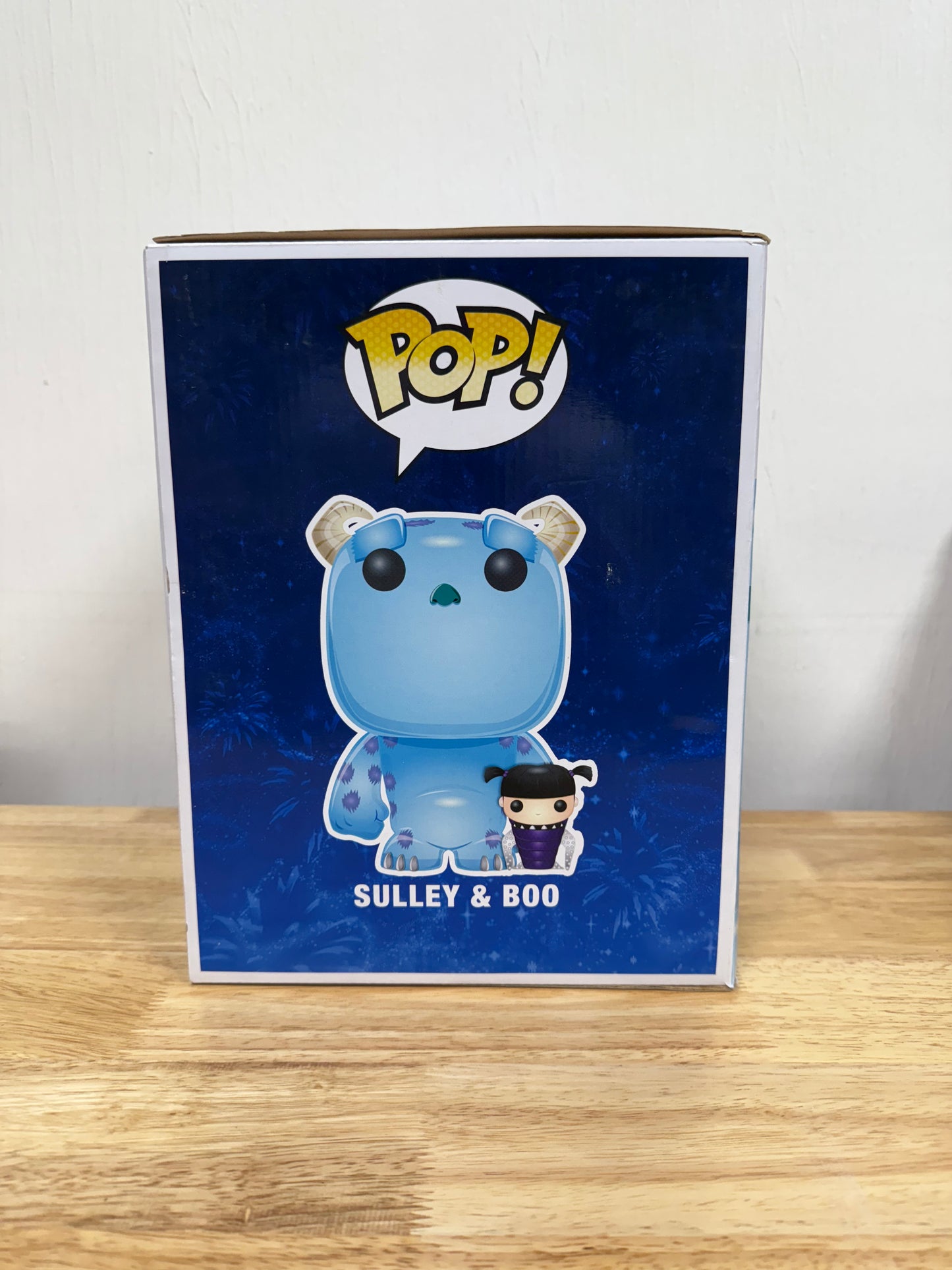 Funko Pop! Disney Store Monsters Inc Sulley & Metallic Boo 2012 SDCC LE 480 Piece Funko Pop