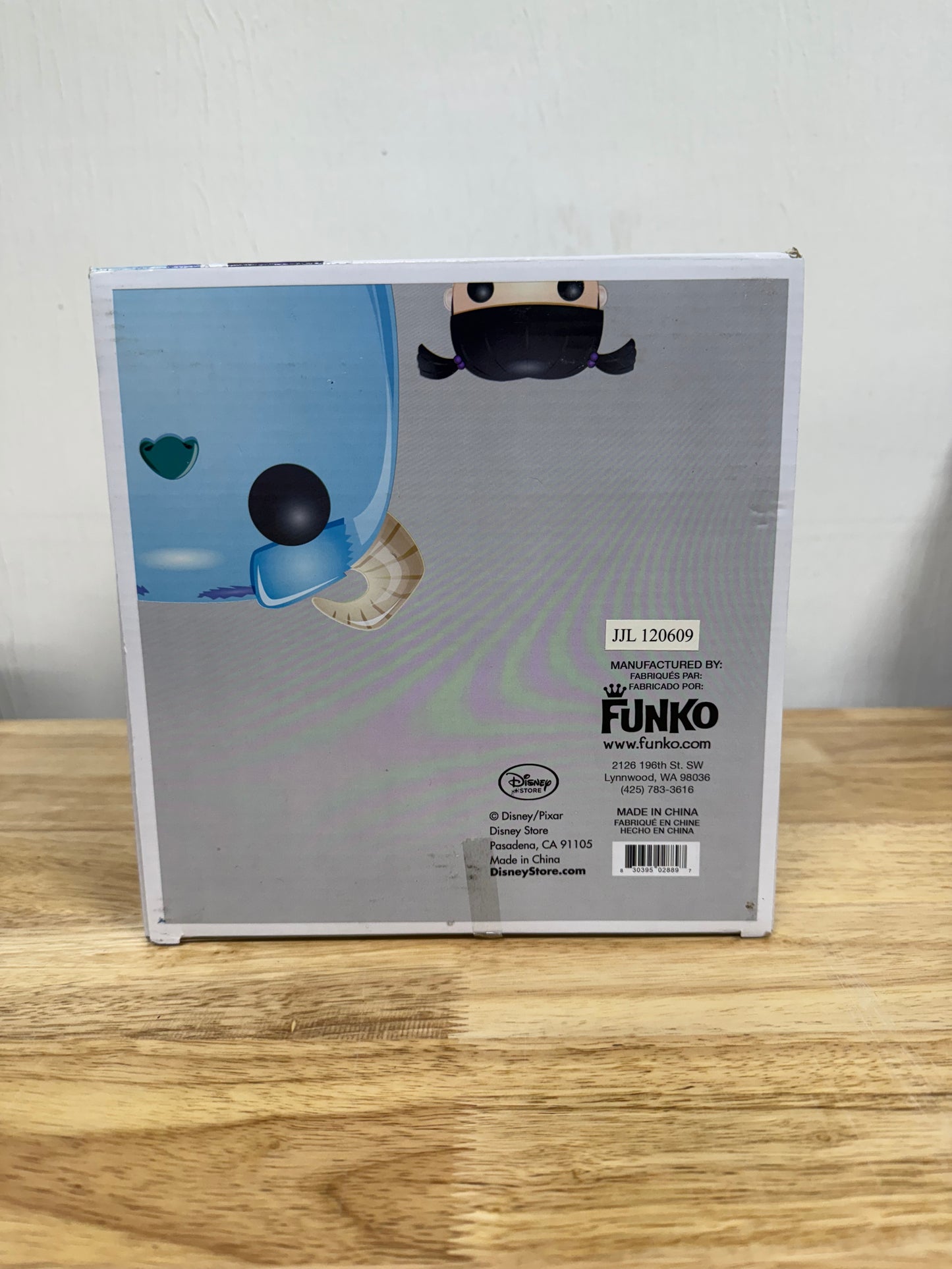 Funko Pop! Disney Store Monsters Inc Sulley & Metallic Boo 2012 SDCC LE 480 Piece Funko Pop