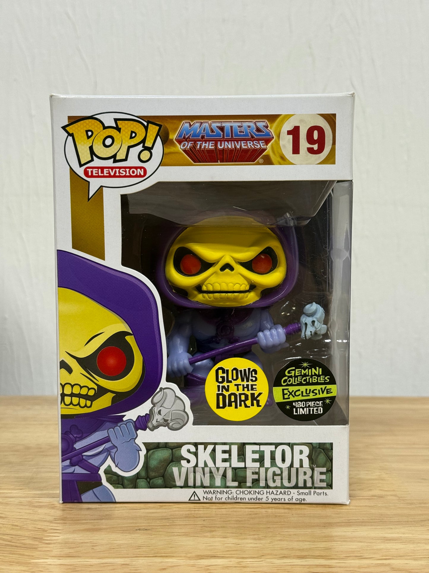 Funko Pop! Vinyl: Masters of the Universe - Skeletor #19 Limited 480 Piece Grail