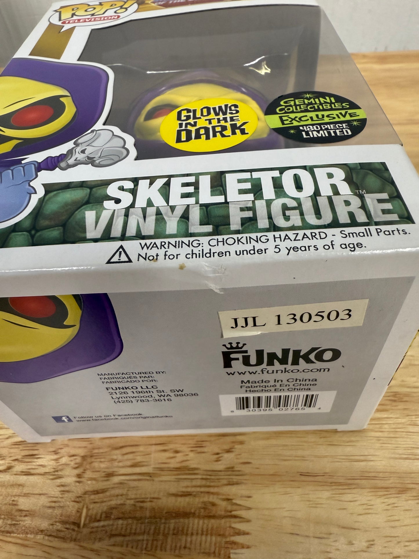 Funko Pop! Vinyl: Masters of the Universe - Skeletor #19 Limited 480 Piece Grail