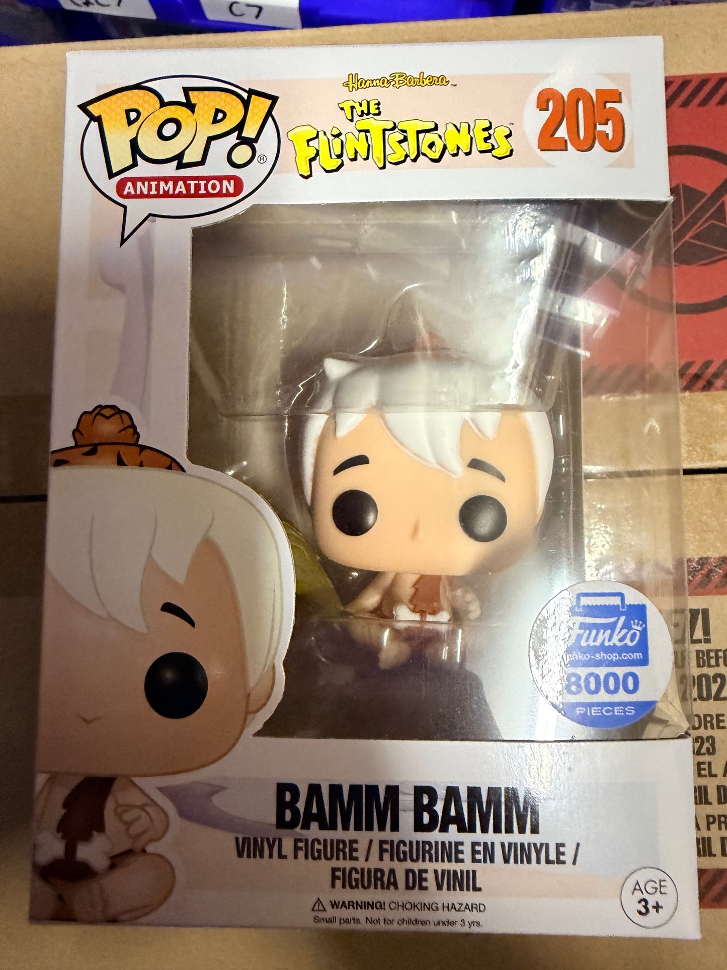 Funko Pop! Animation The Flintstones Bamm Bamm 8000 pcs #205