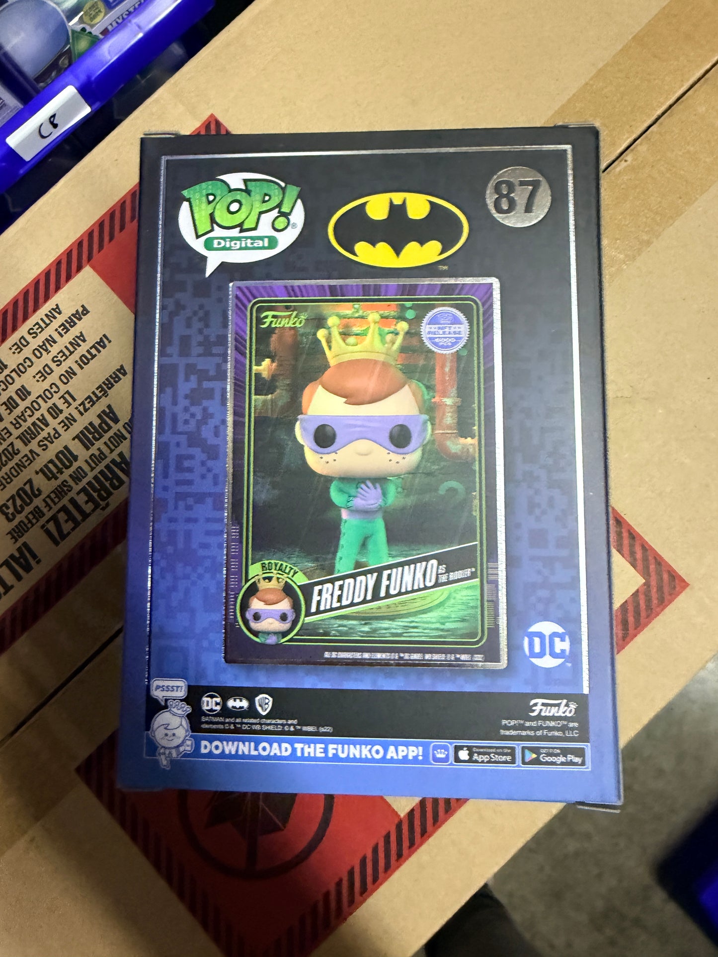 Funko Pop DC Universe - Freddy Funko as the Riddler #87 LE 6000