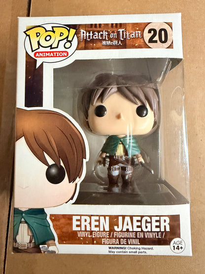 Funko Pop! Vinyl: Attack on Titan - Eren Jaeger #20