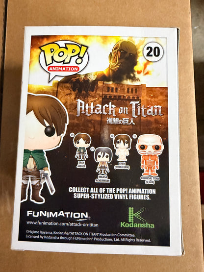 Funko Pop! Vinyl: Attack on Titan - Eren Jaeger #20