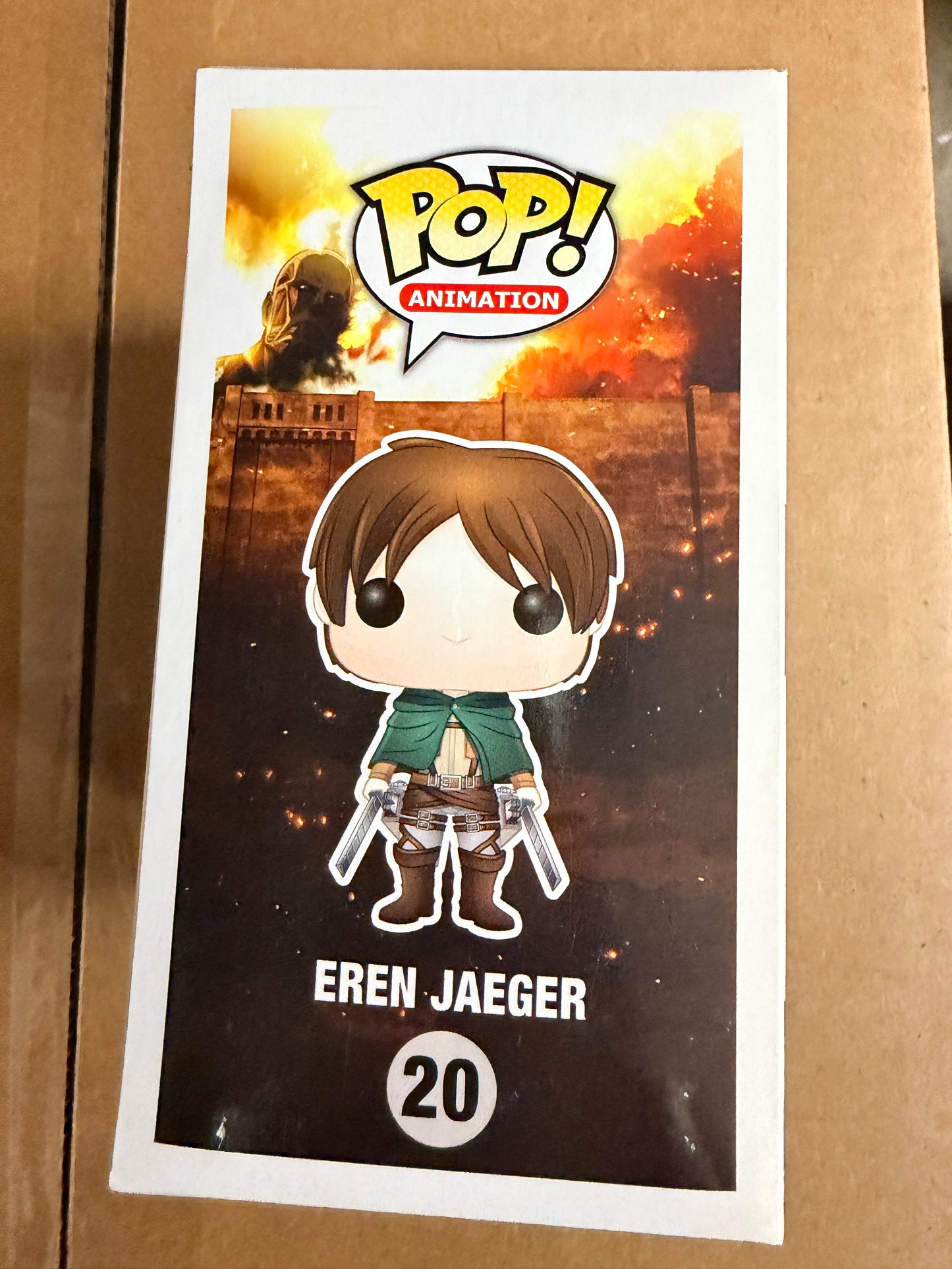 Funko Pop! Vinyl: Attack on Titan - Eren Jaeger #20