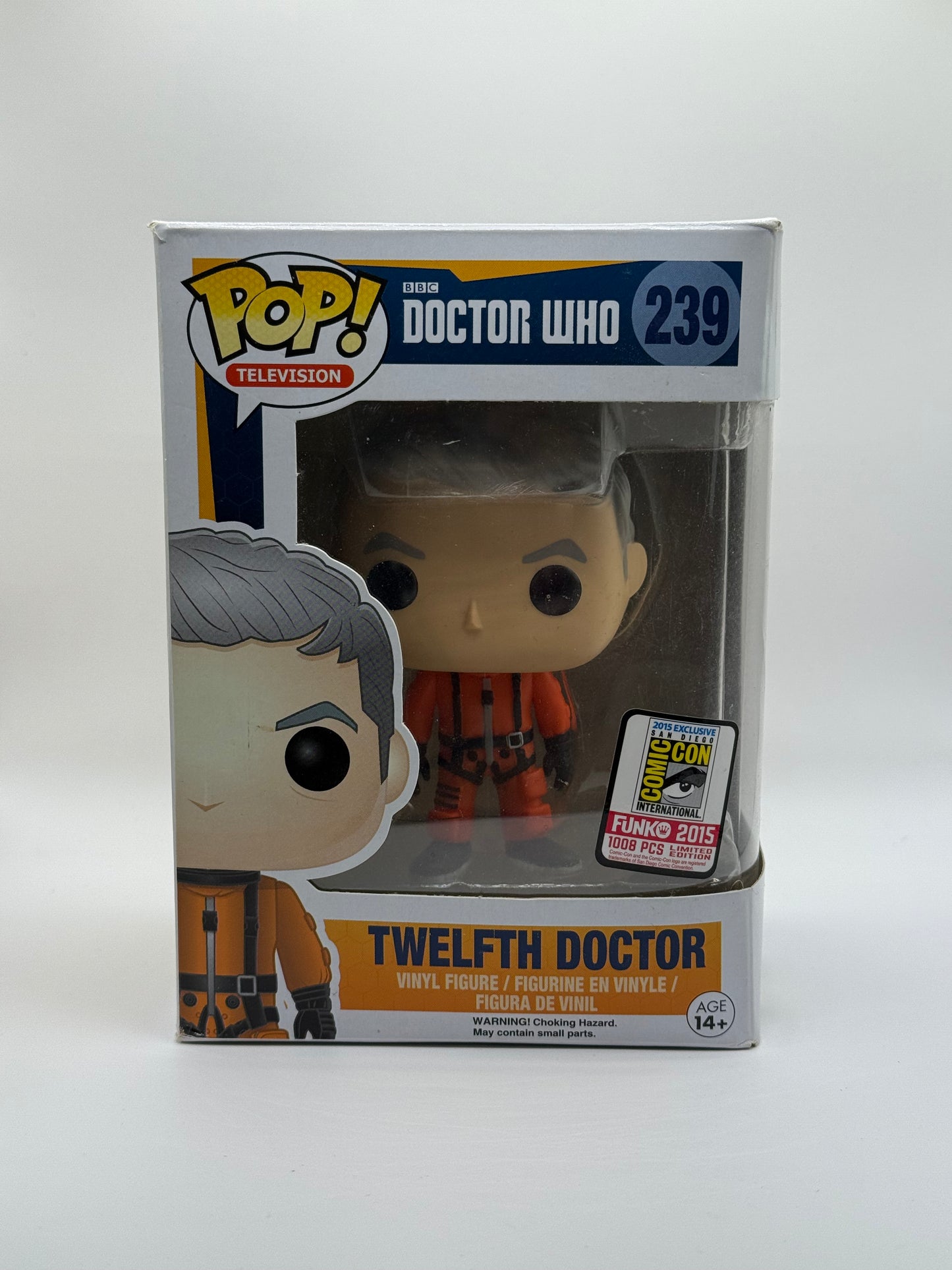 Funko Pop! Doctor Who #239 Twelfth Doctor 2015 SDCC 1008 pcs