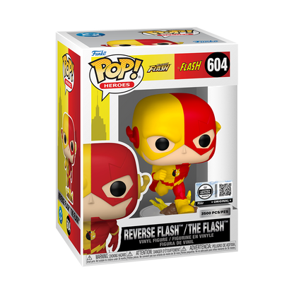 Funko POP! Vinyl: DC Heroes - Reverse Flash / The Flash Split #604