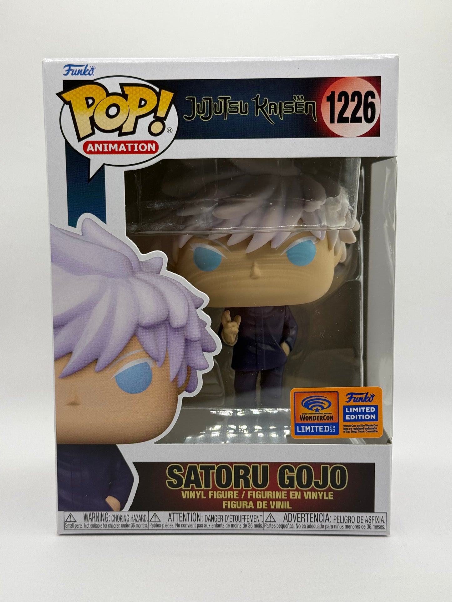 Funko Pop! Jujutsu Kaisen Satoru Gojo 1226 (2023 WonderCon Limited Edition)