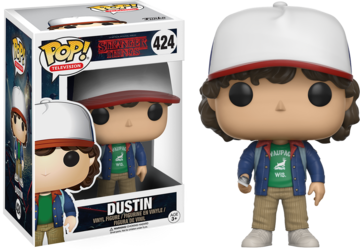 Funko Pop! Vinyl: Stranger Things - Dustin Henderson (w/ Compass) #424