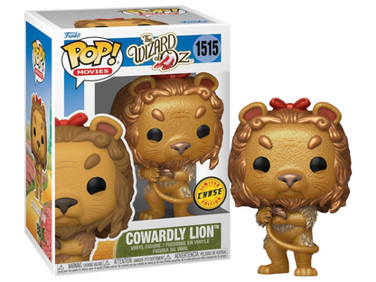 Funko Pop! CHASE Wizard of Oz: Cowardly Lion (Metallic)