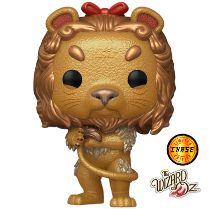 Funko Pop! CHASE Wizard of Oz: Cowardly Lion (Metallic)