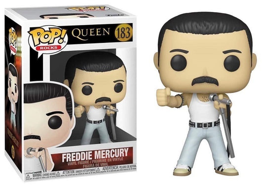 Funko POP Pop! Rocks: Queen - Freddie Mercury Radio Gaga 1985 #183