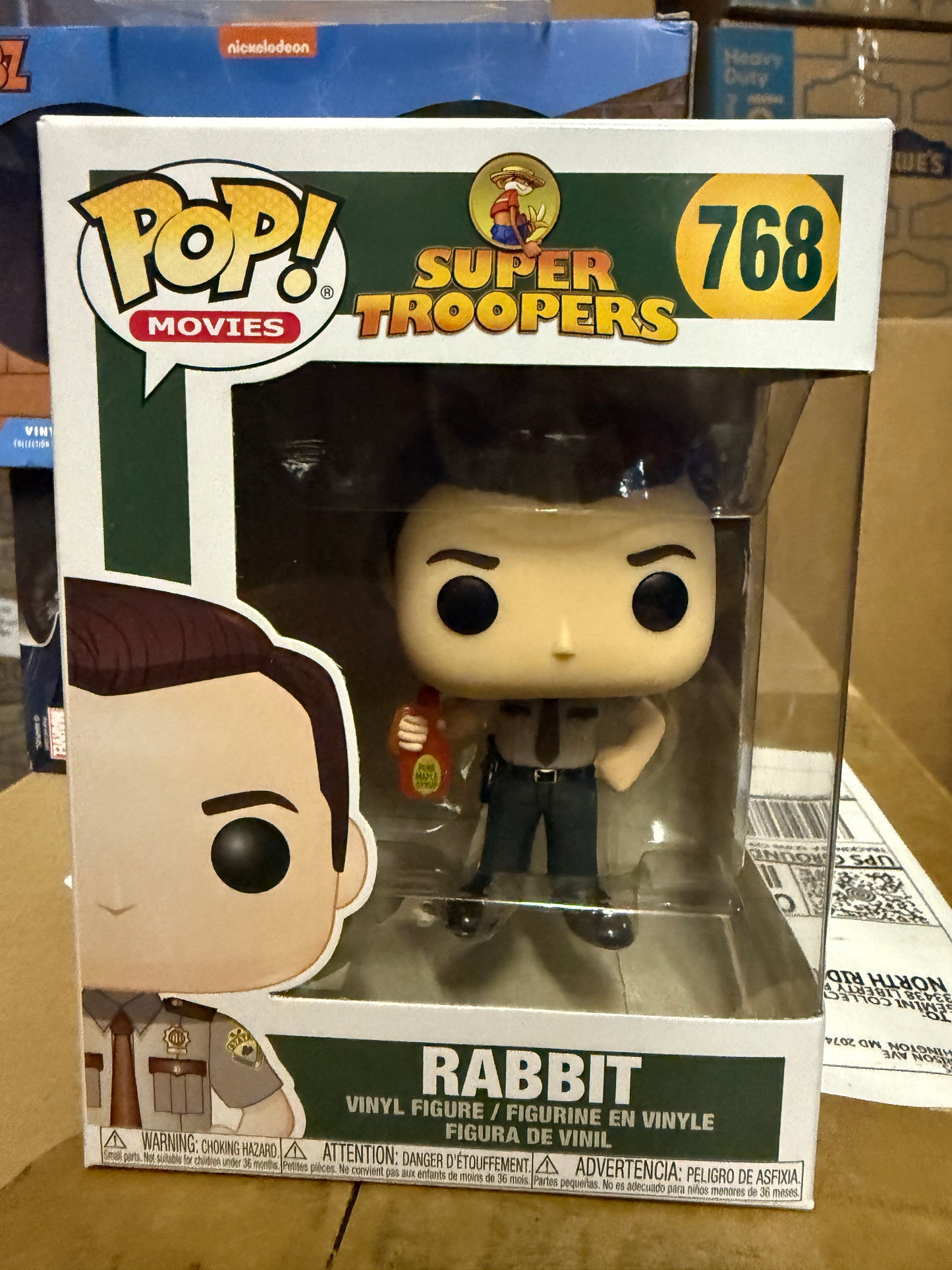 Funko Pop! Movies Super Troopers Rabbit #768 Vinyl Figure