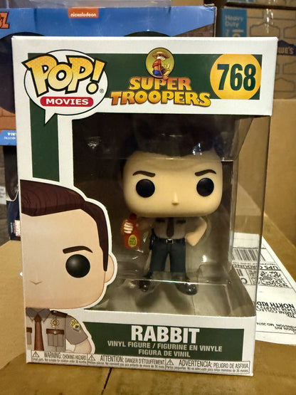 Funko Pop! Movies Super Troopers Rabbit #768 Vinyl Figure
