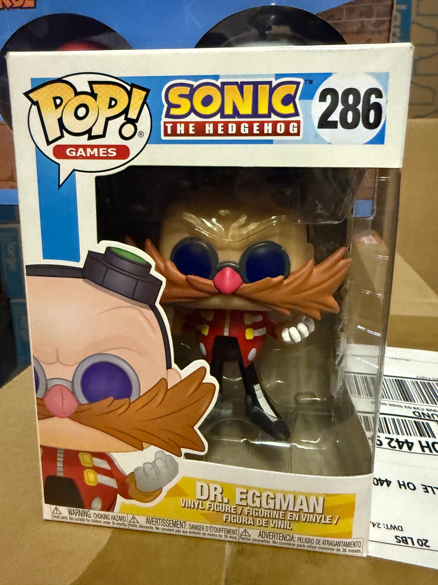 Funko Pop! Vinyl: Sonic the Hedgehog - Dr. Eggman #286