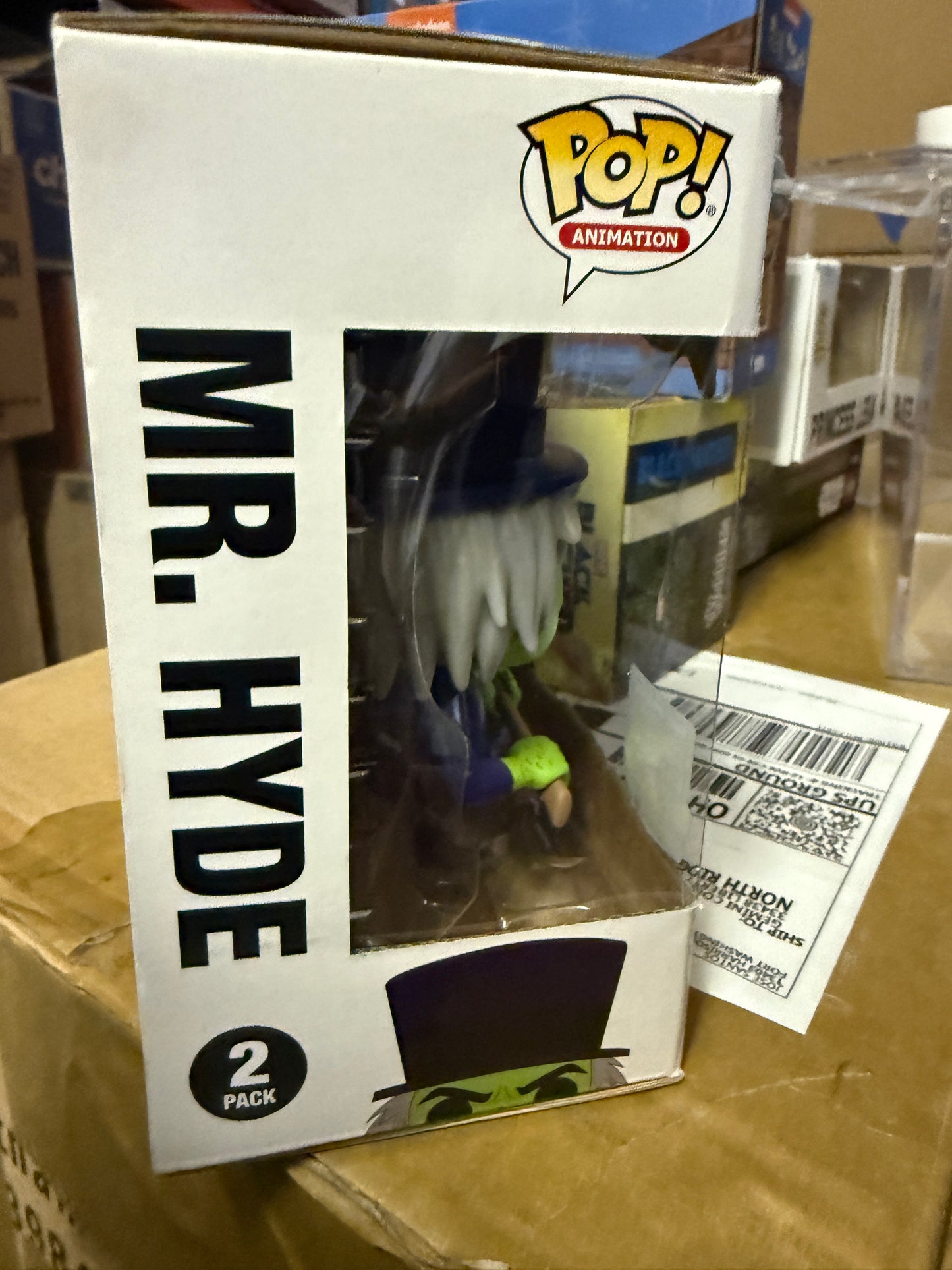 Funko Pop! Looney Tunes Mr. Hyde and Bugs Bunny 2-Pack SDCC Toy Tokyo 2017 LE850