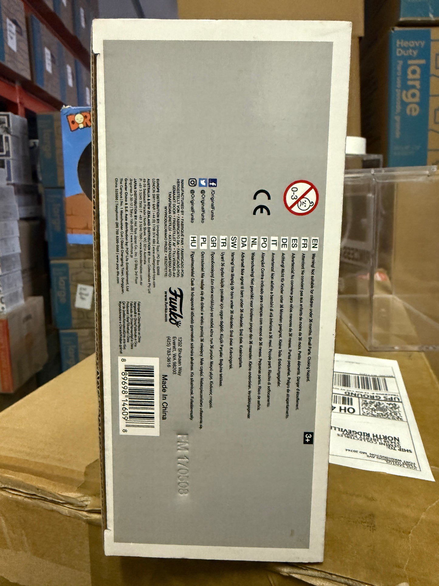 Funko Pop! Looney Tunes Mr. Hyde and Bugs Bunny 2-Pack SDCC Toy Tokyo 2017 LE850