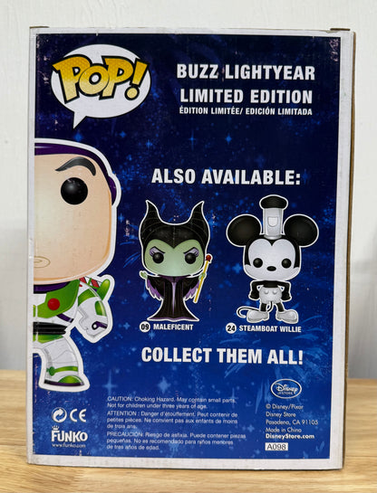 Funko Pop! Giant 9" Buzz Lightyear Metallic - SDCC 2012 Disney Store LE 360 Box Damage!