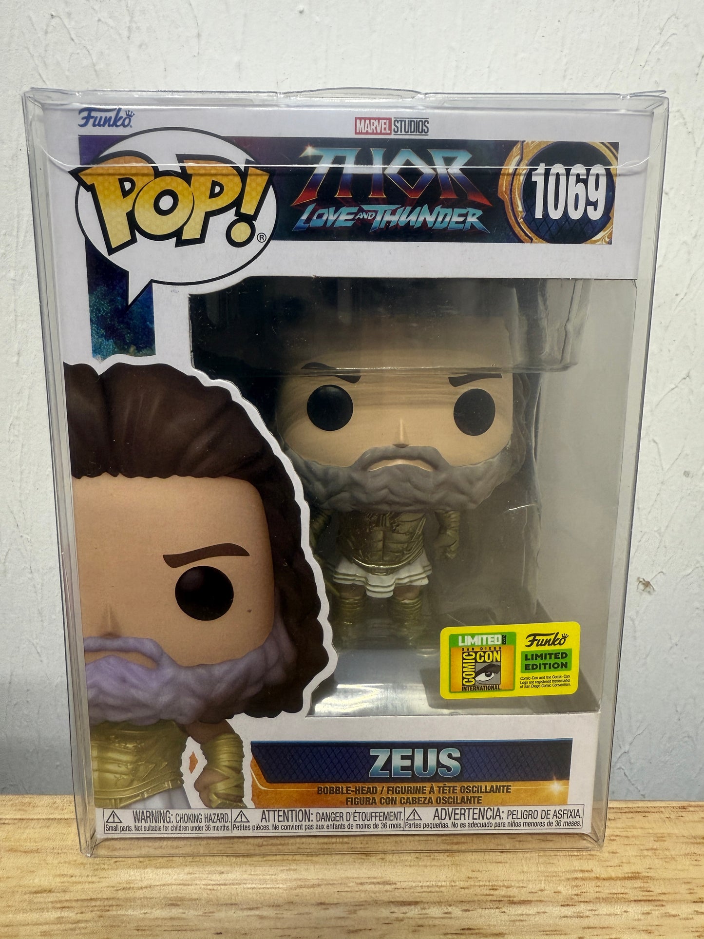 Funko Pop! Disney Marvel Thor Love and Thunder Zeus #1069