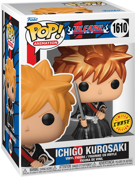 Funko Pop! Bleach: Ichigo Kurosaki #1610 Chase Metallic