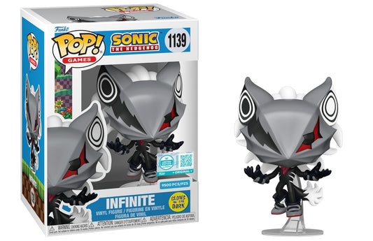 Funko Pop - Sonic the Hedgehog Infinite Glow #1139 LE 9500 PCS