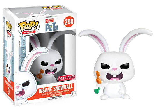 Funko Pop! The Secret Life of Pets Insane Snowball #298 Target Exclusive
