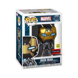 Funko Pop! Marvel Iron Man Model 39 #555 GITD AAA Anime Exclusive