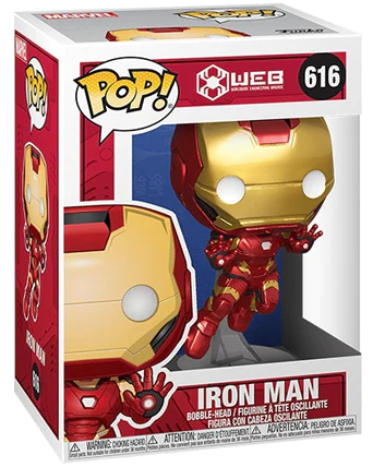 Funko POP! Marvel: Iron Man #616 Exclusive