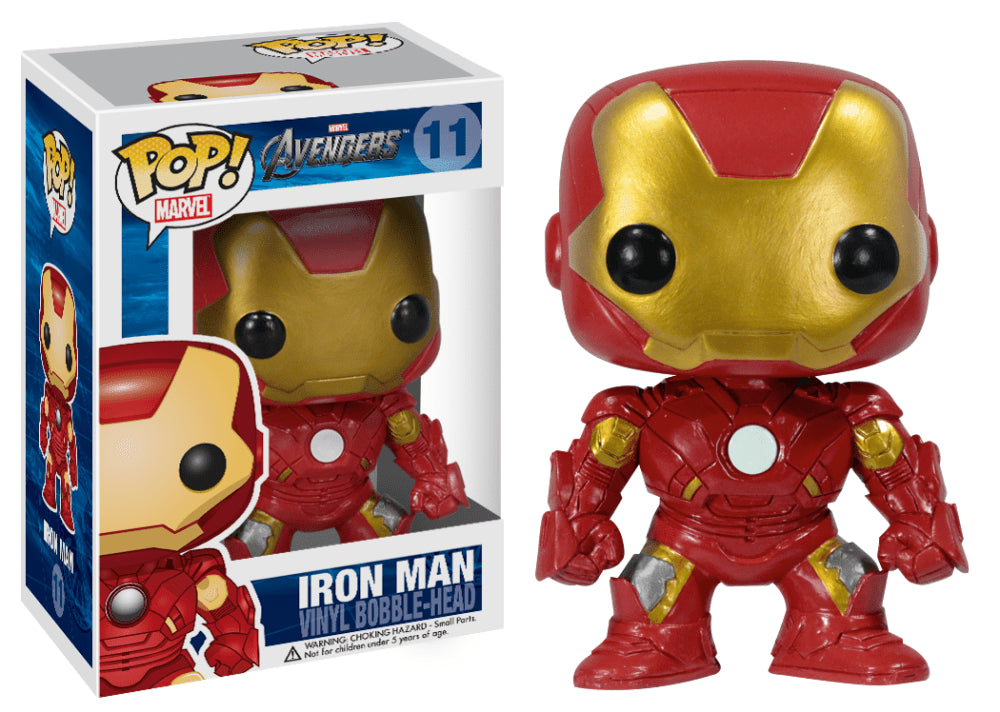 Funko Pop! Iron Man 11 Marvel Avengers 2012 Vinyl Bobblehead