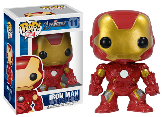 Funko Pop! Iron Man 11 Marvel Avengers 2012 Vinyl Bobblehead