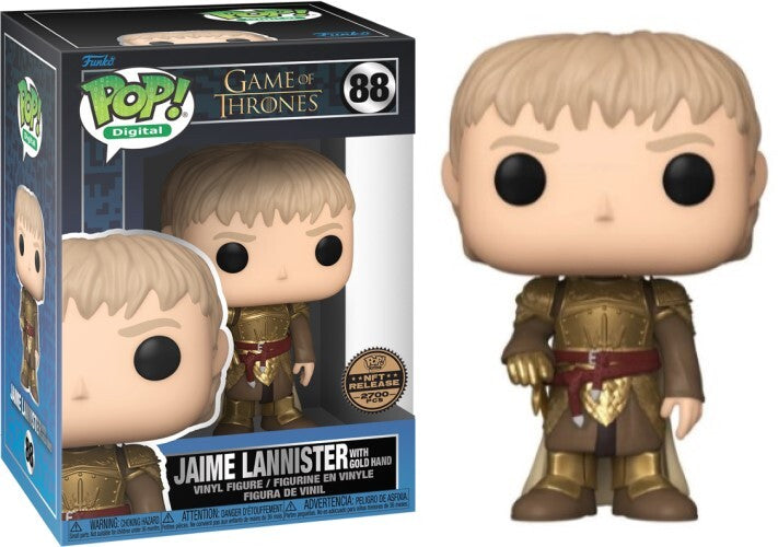 Funko Pop! Vinyl: Game of Thrones - Jaime Lannister with Gold Hand (Digital Release)