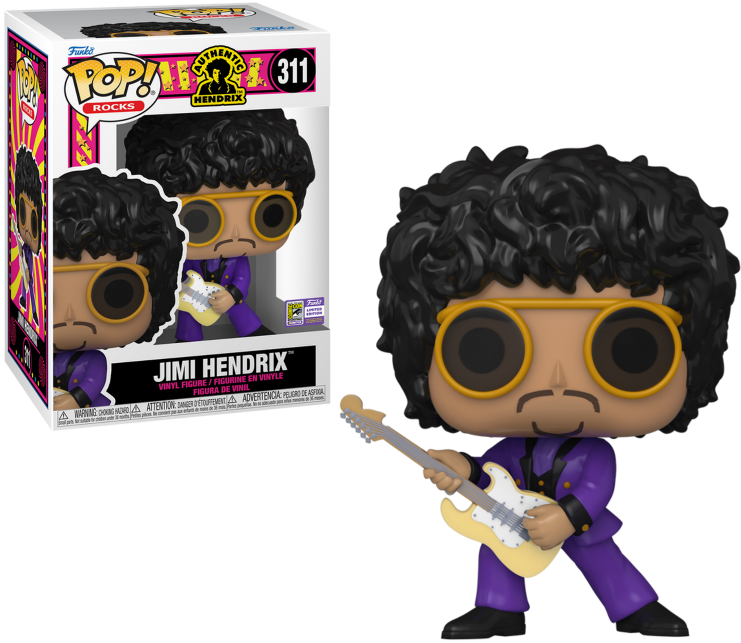 Funko Pop! Vinyl: Jimi Hendrix #311 (SDCC)
