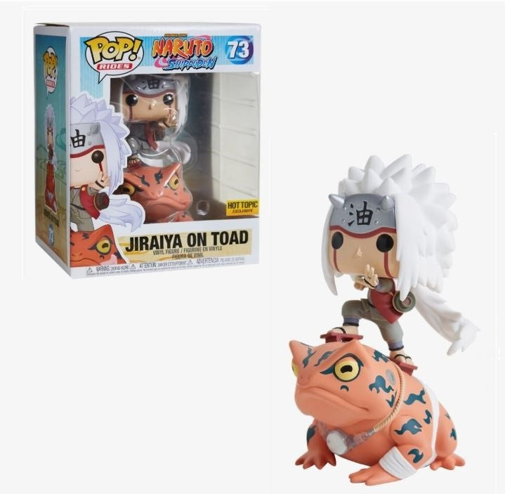 Funko Pop! Rides: Naruto Shippuden - Jiraiya on Toad - Hot Topic (Exclusive) #73