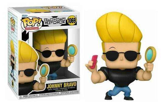 Funko POP! Animation: Johnny Bravo - Johnny with Mirror & Comb #1069