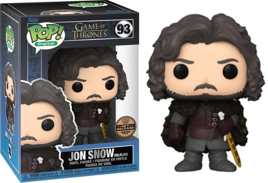 Funko Pop! Vinyl: Game of Thrones - Jon Snow Wildling (Digital Pop! Release)